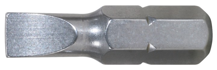 5 embouts INOX Fente 1/4'' 3mm