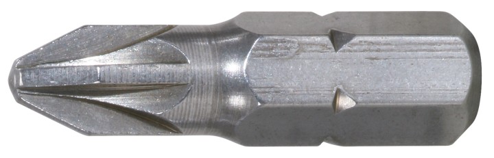 5 embouts PZ3 INOX L. 25 mm