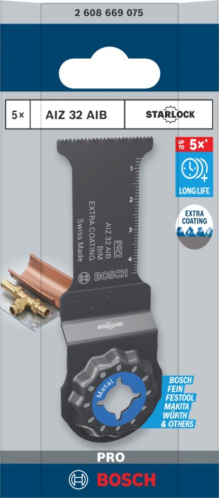 5 Lames Starlock PRO Métal AIZ