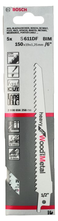 5 LSSabre PRO BIM Bois&Mét 150