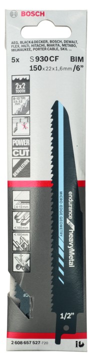 5 LSSabre PRO BIM Métal 150mm