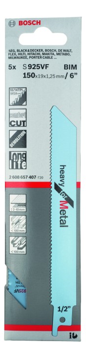 5 LSSabre PRO BIM Métal 150mm