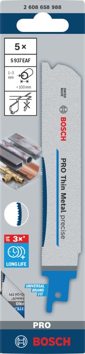 5 LSSabre PRO Métal fin 150mm