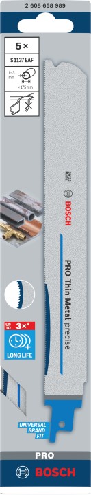 5 LSSabre PRO Métal fin 225mm