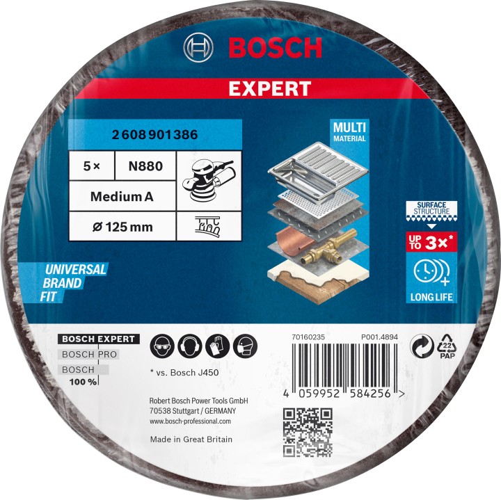 5xdisque non-tissé N880 EXP. 1