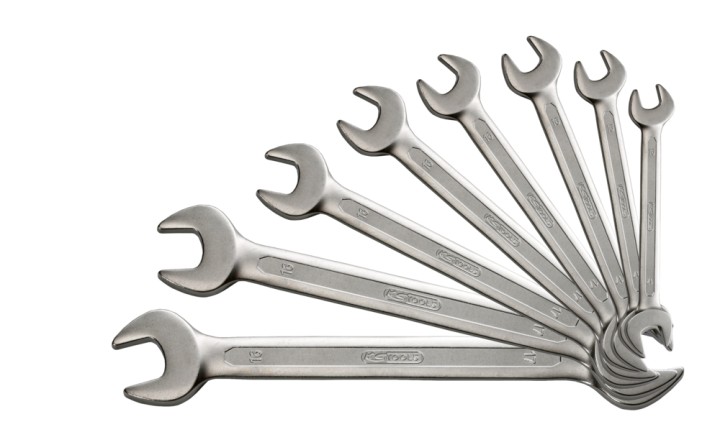 8 clés à fourche, métriques