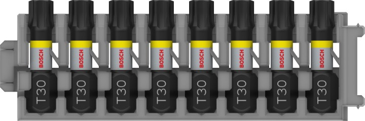 8 Embouts PRO Impact T30 25mm