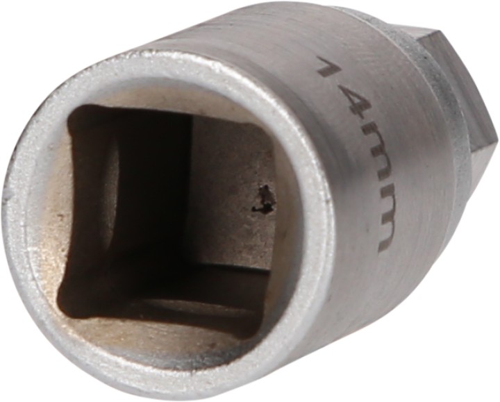 Adapt 1/2'' 6 pans mâle 14 mm