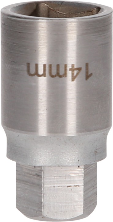 Adapt 1/2'' 6 pans mâle 14 mm