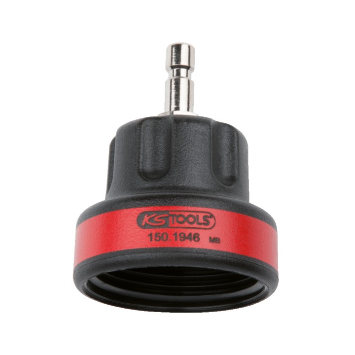 Adaptateur rouge, M45x3