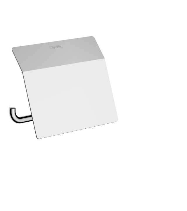 Addstoris Porte-papier WC avec couvercle