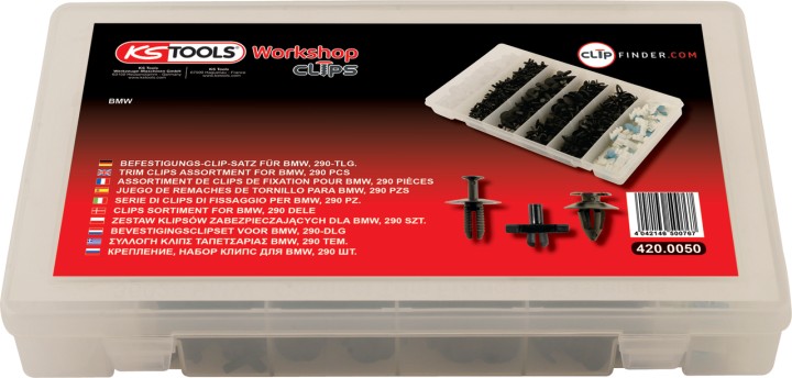 Agrafes- BMW, 290pcs