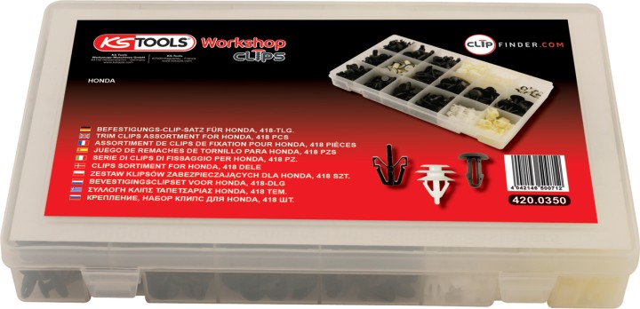 Agrafes- Honda, 418pcs