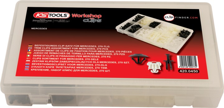 Agrafes- Mercedes 270pcs