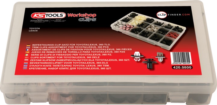 Agrafes- Toyota/Lexus 360pcs