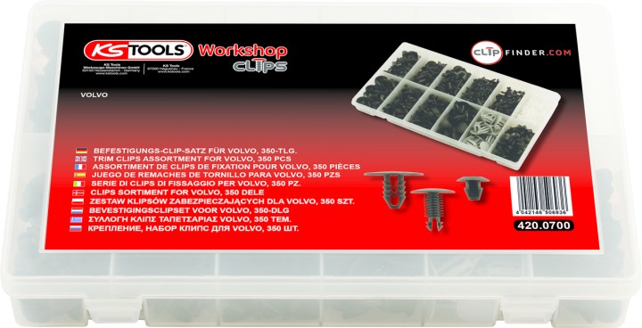 Agrafes- Volvo 350pcs