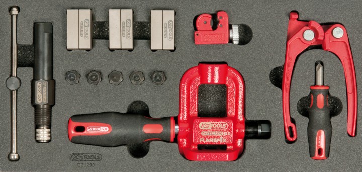 Appareil à collet durite frein
