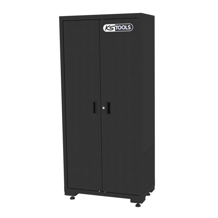 Armoire haute 4 étagères