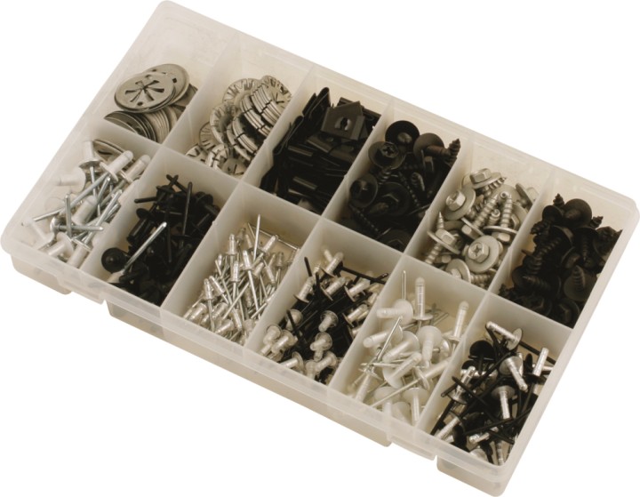 Attaches métalliques, 400pcs