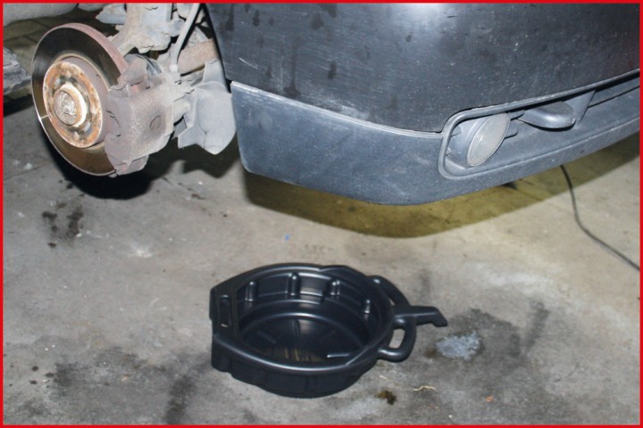 Bac récupération huiles, 7,5L