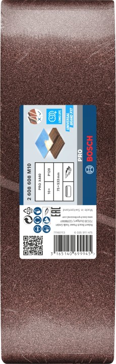 Bande abras. PRO X440 75x533mm