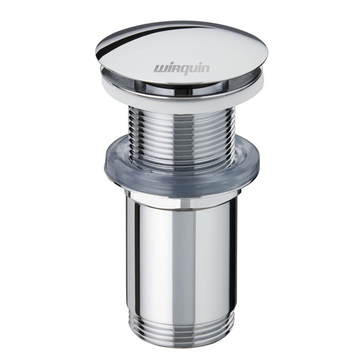 BONDE DE LAVABO QUICK-CLAC EN LAIITON AVEC CORPS DE BONDE LONG