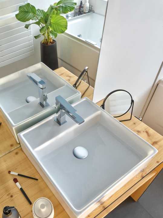 BONDE DE LAVABO QUICK CLAC EN LAITON - 100MM