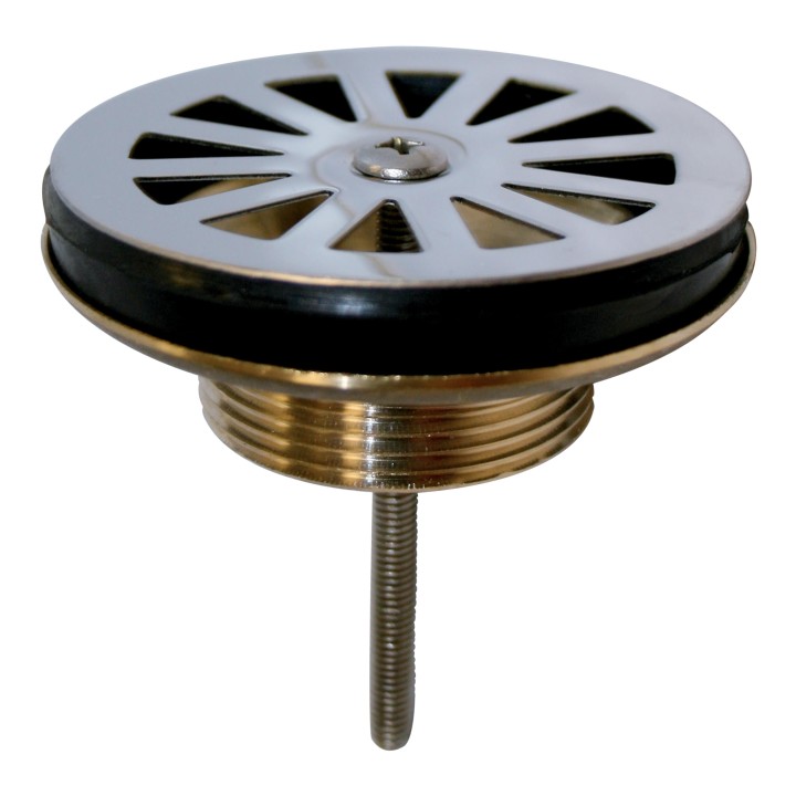 BONDE EN LAITON A GRILLE EVIER