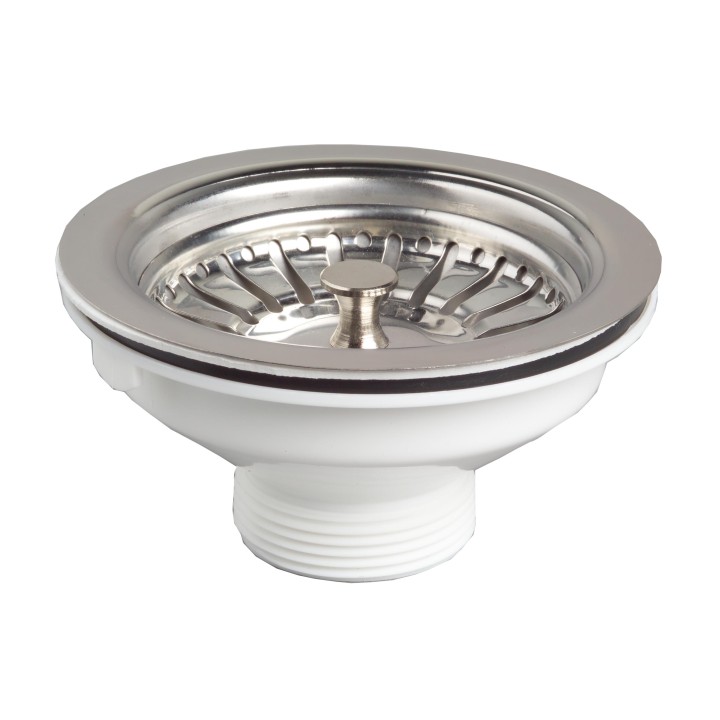 BONDE EVIER 90 PANIER INOX SS TP