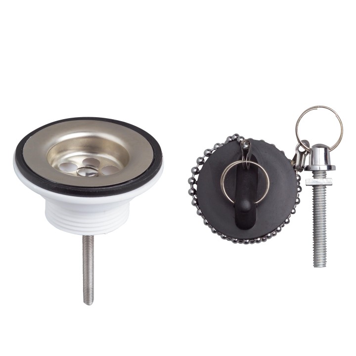 BONDE LAVABO GRILLE INOX