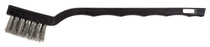 Brosse acier pour bougie 170mm