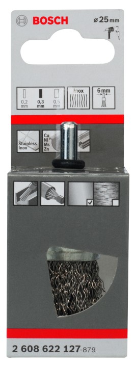 Brosse bis. PRO Inox perceuse