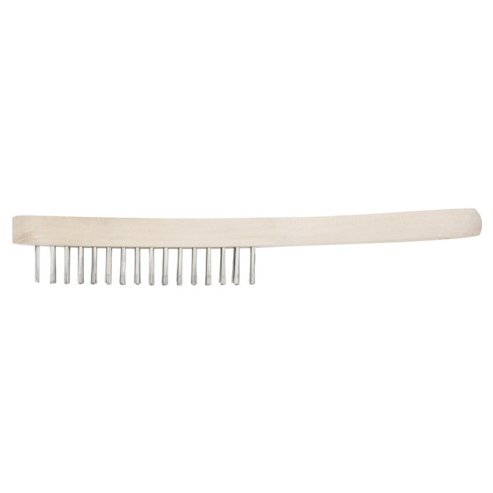 Brosse inox 3 rangées, 290mm