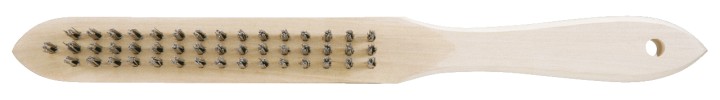 Brosse inox 3 rangées, 290mm
