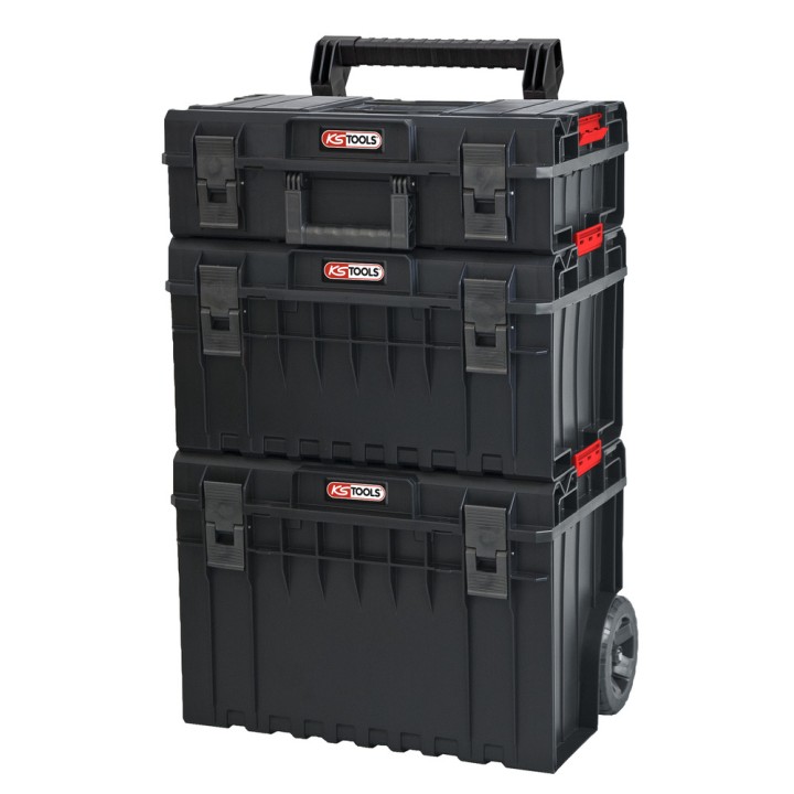 Caisses SCM et trolley, 3 pcs
