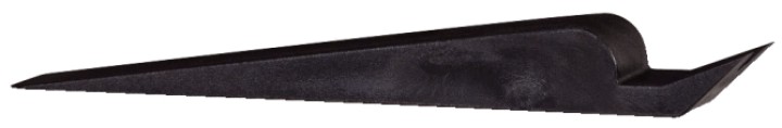 Cale avec levier, 210 x 26 mm