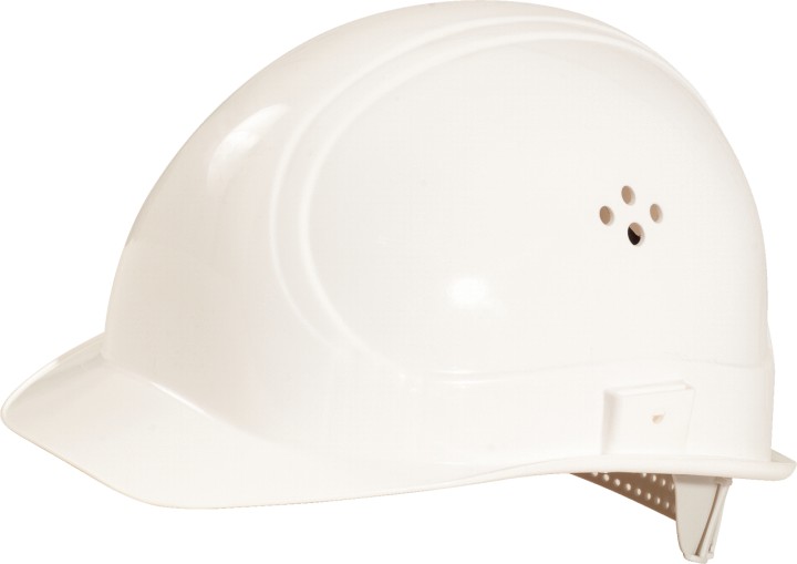 Casque de protection jaune
