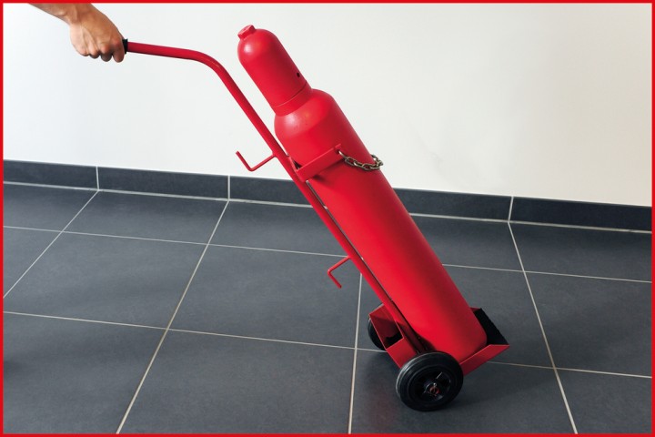 Chariot à bouteilles