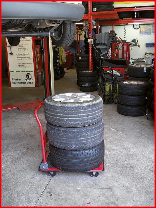 Chariot transport, max 150kg