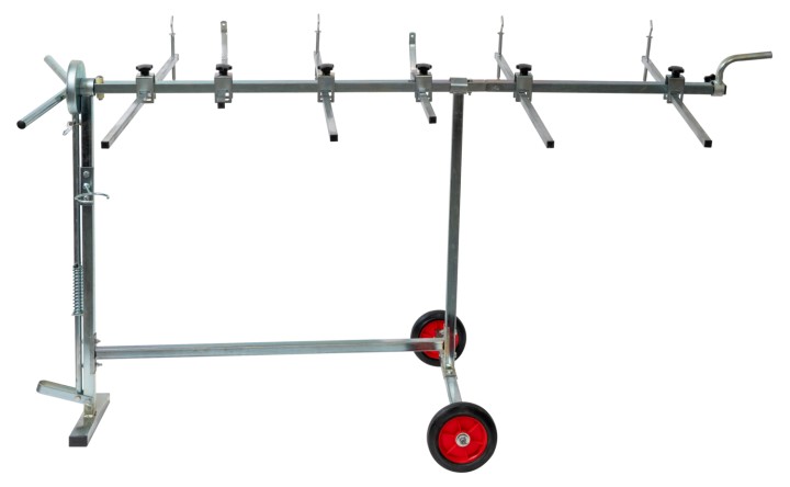 Chevalet carrossier pivotant