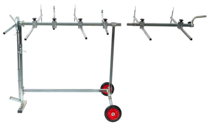 Chevalet carrossier pivotant