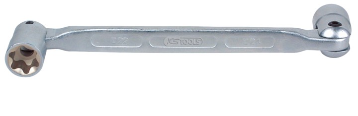 Clé à douille TORX E10xE12