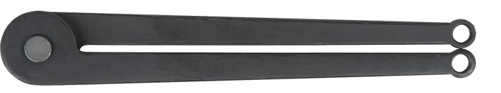 Clé à ergots réglable, L.215mm