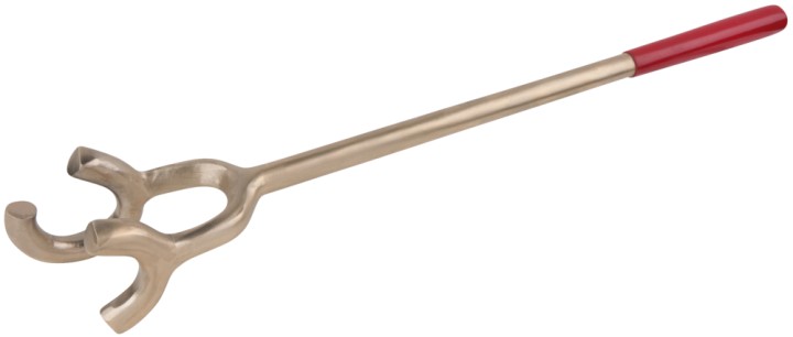 Clé antidéf valves lg. 36x60mm