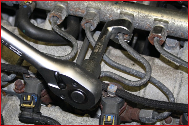 Clé conduite inject. 1/2 19mm
