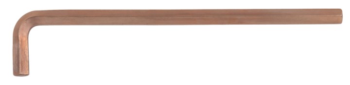 Clé mâle lg. 6pans BRONZE 6mm