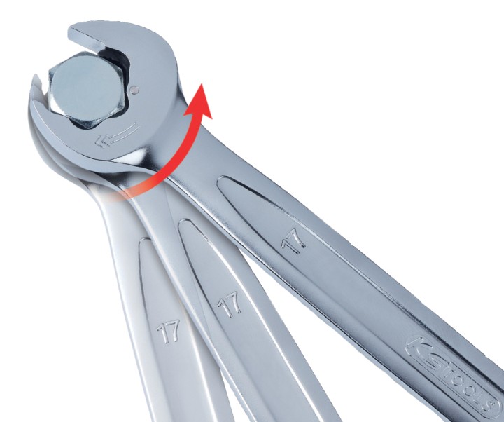 Clé mixt cliquet DUO GEAR 10mm