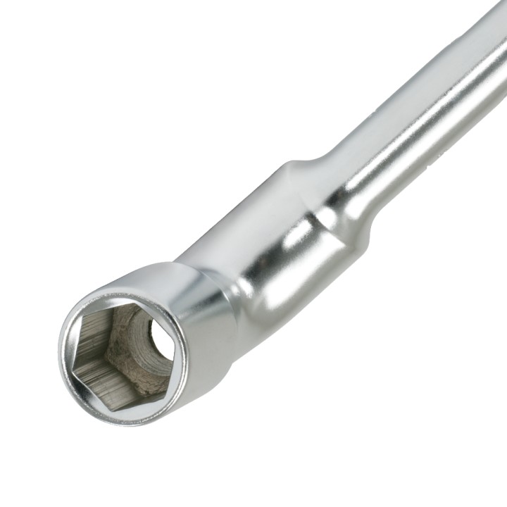 Clé pipe débouchée 34mm -6pans