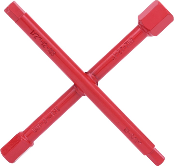 Clé sanitaire croix 7 tailles
