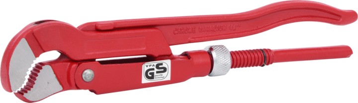 Clé serre-tube suéd. 45° 1/2''